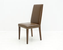 Lataa kuva Galleria-katseluun, Ruokapöydän tuoli tummanruskea
