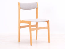 Ladda upp bild till gallerivisning, Erik Buch vintage tuoli harmaa verhoilu
