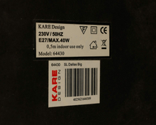 Lataa kuva Galleria-katseluun, KARE Design SL Dallas Big lattiavalaisin
